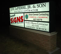 J.H. LaPierre Jr. & Son sign